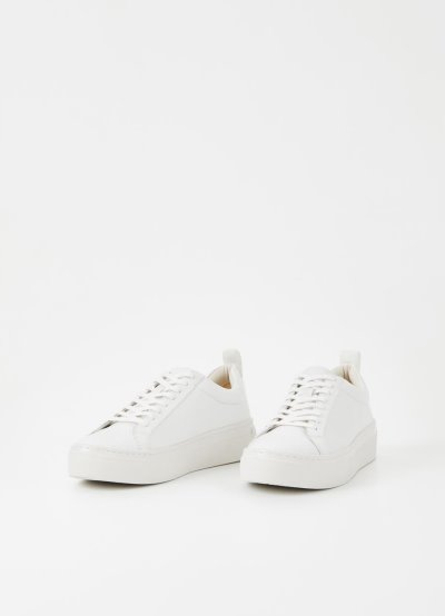 Dámské Tenisky Vagabond Zoe platform Bílé | FHKRMYLP