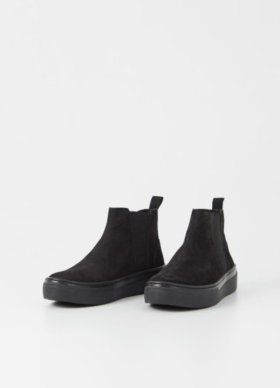 Dámské Tenisky Vagabond Zoe platform Černé | BHUONDMS