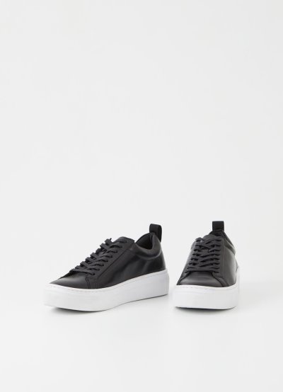 Dámské Tenisky Vagabond Zoe platform Černé | KU5BOEXK